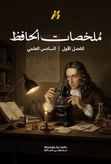 غلاف ملزمة مراجعة مركزة احياء مصطفى الحافظ السادس العلمي 2027 pdf